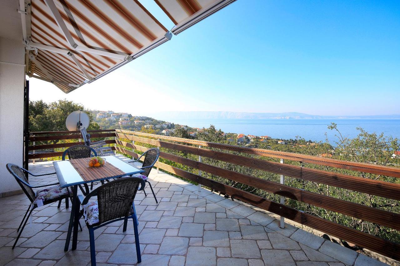Apartment Vincent With Beautiful Sea View Terrace Klenovica Exterior photo