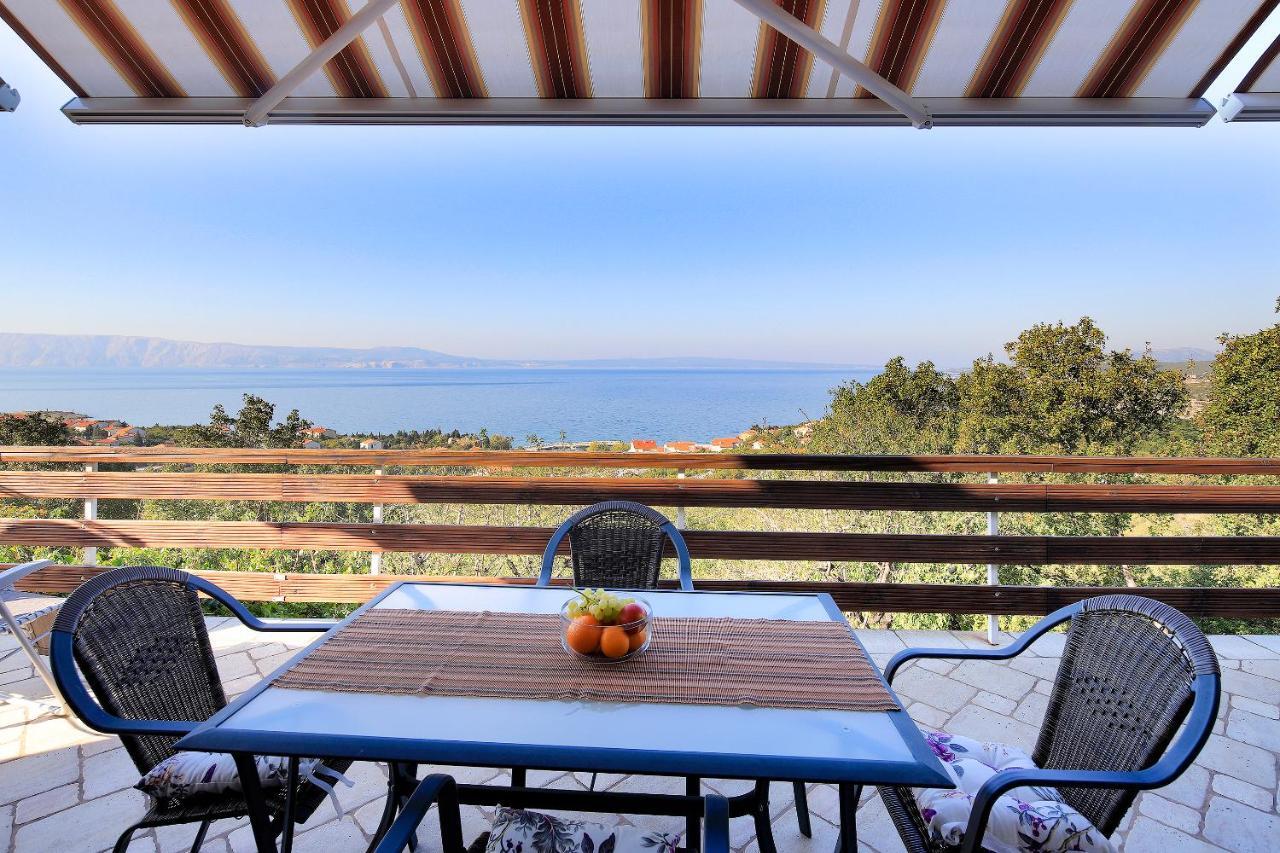 Apartment Vincent With Beautiful Sea View Terrace Klenovica Exterior photo